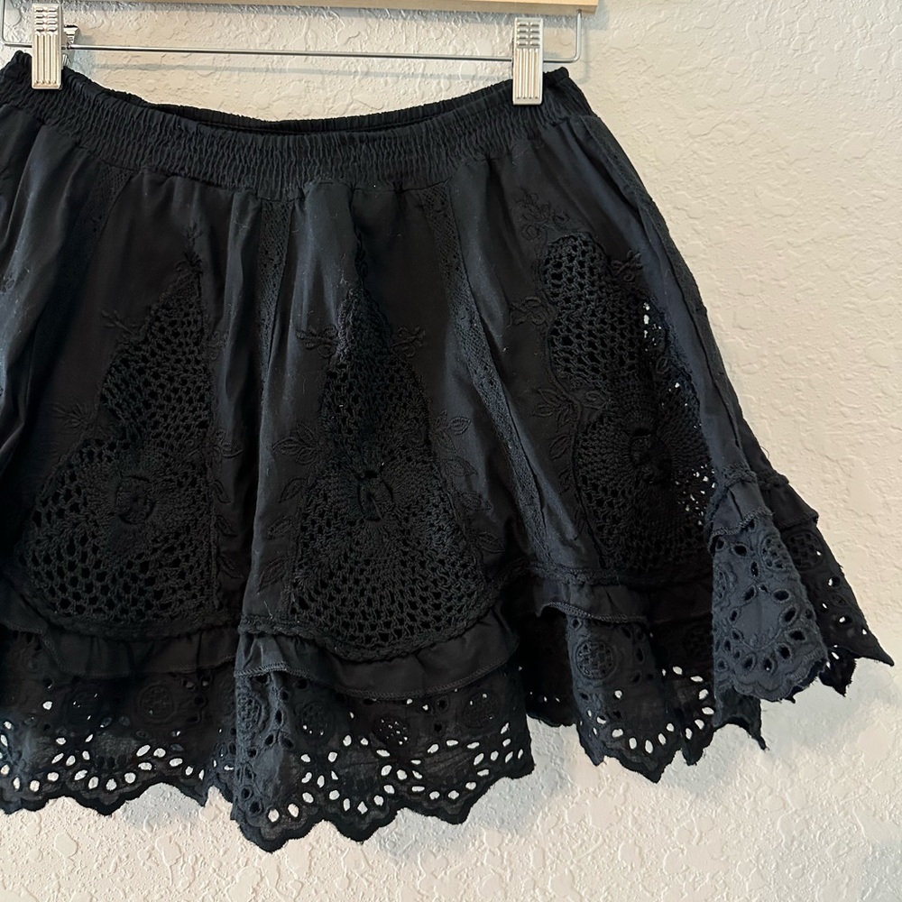 Muche Muchette Black Mini Skirt